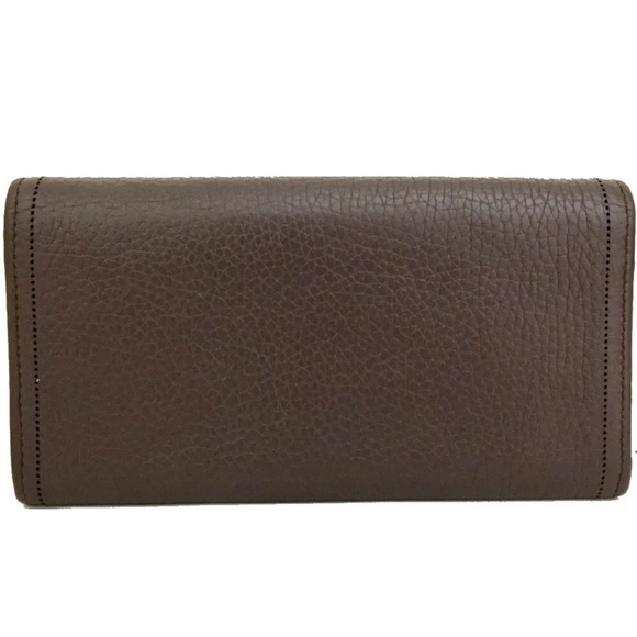BALENCIAGA, Brown Leather Long Bifold Wallet - Picture 2 of 7